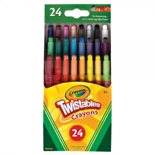 Mini Flexible Crayola Crayons - 24 CT | Best Colorful Pen in Bahrain | School Stationary's | Halabh.com