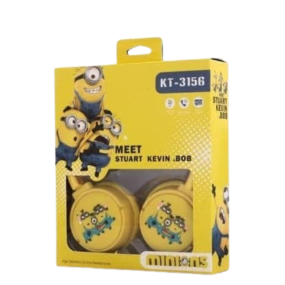 Minions Meet Stuart Kevin BoB Headphone | Best Kids Headphones in Bahrain | Baby Toys | Halabh.com