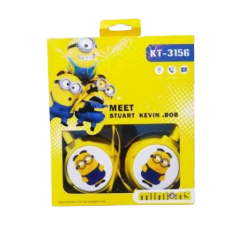 Minions Meet Stuart Kevin BoB Headphone | Baby Toys | Best Kids Headphones in Bahrain | Halabh.com