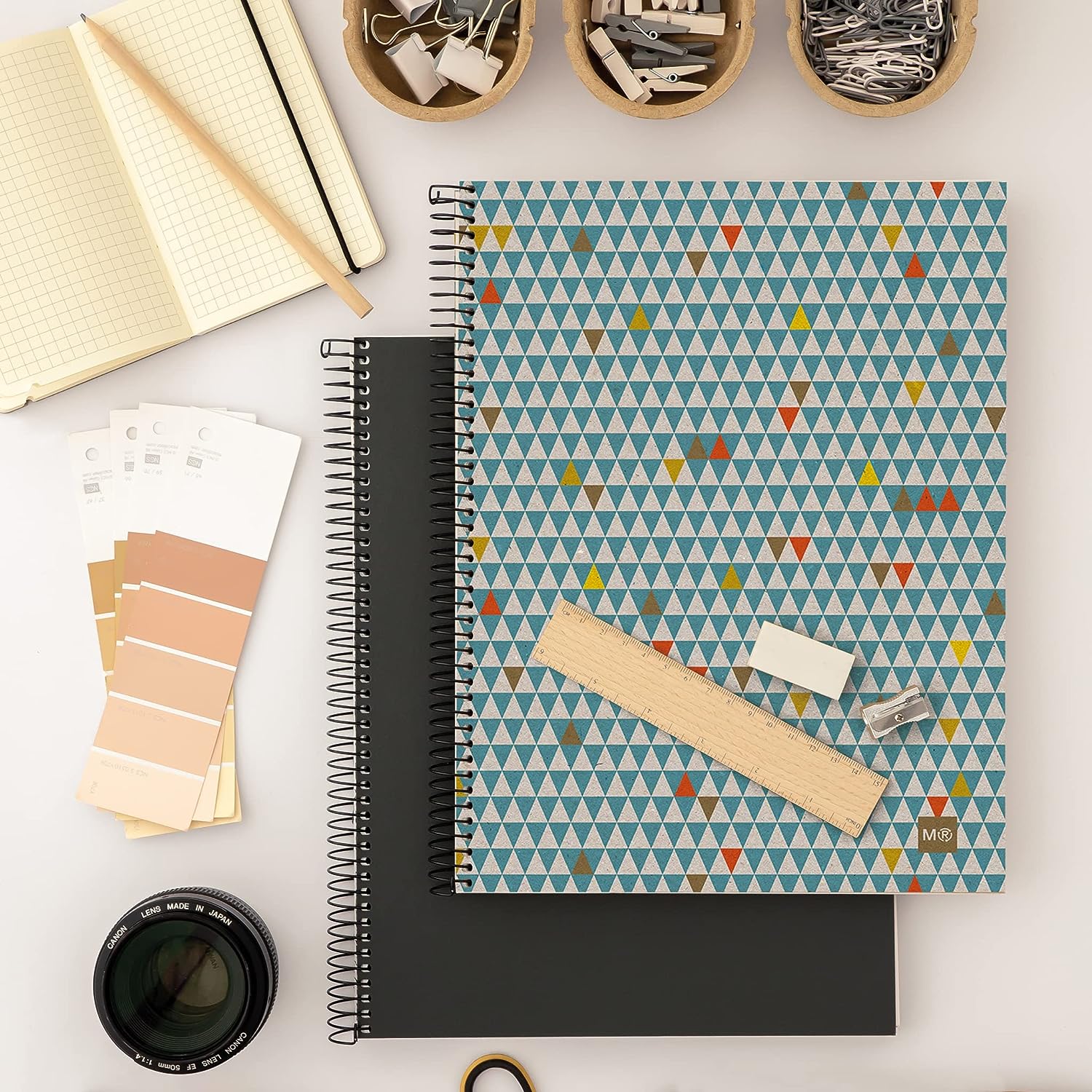 Miquelrius EcoTriangle A4 Spiral Bound Notebook | School Stationary | Halabh.com |