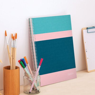 Miquelrius Notebook A4 70g 140L Spiral Line Katy | School Stationary | Halabh.com