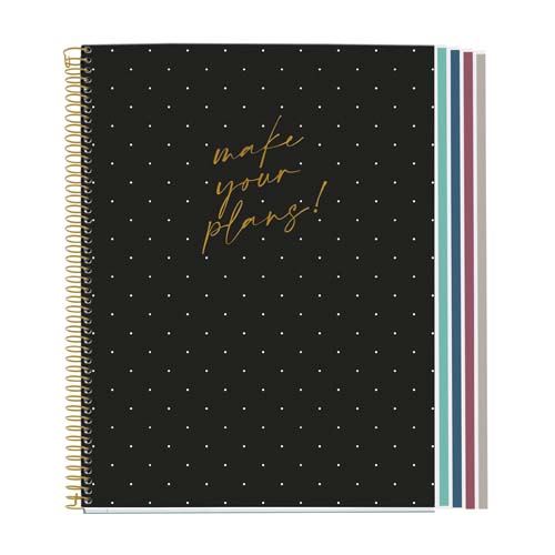 Miquelrius Spiral Notebook A4 Dots Always Black | School Stationary | Halabh.com