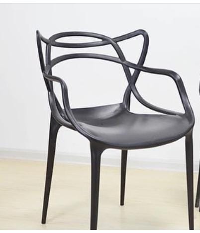 Modway Entangled Dining Armchair In Black