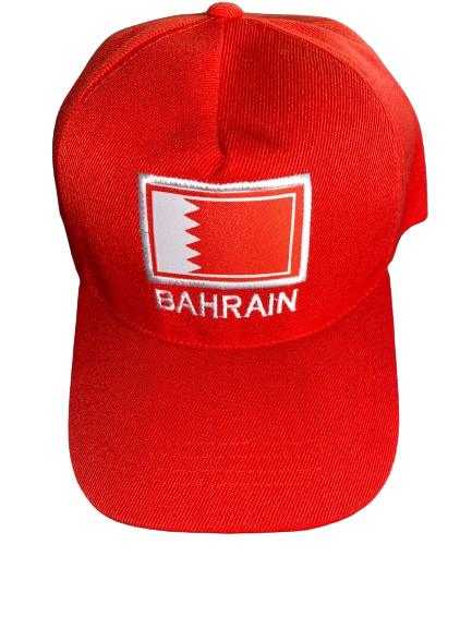 National Day Bahrain Cap Bahrain Flag | Halabh.com