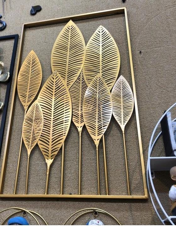 Nordic Creative Iron Metal 3D Stereo Leaf Shape | Home Decor | Halabh.com