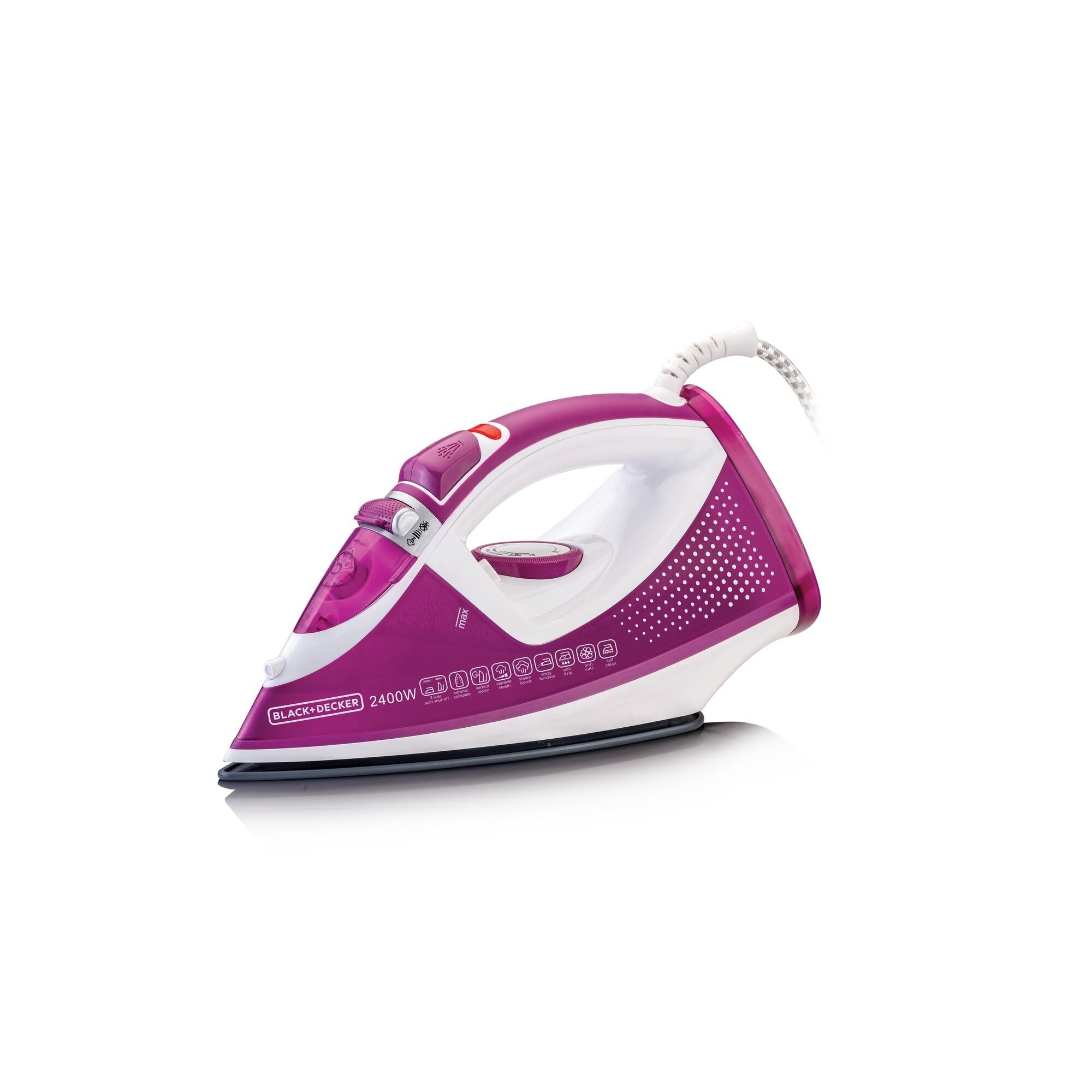 Black & Decker 2400W Steam Iron With Auto Shutoff