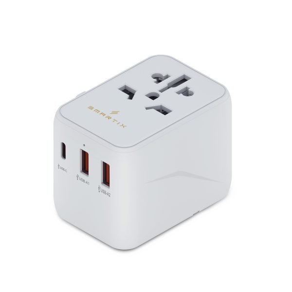 Smartix Premium International Travel Adaptor 20W - SM1BCTA1