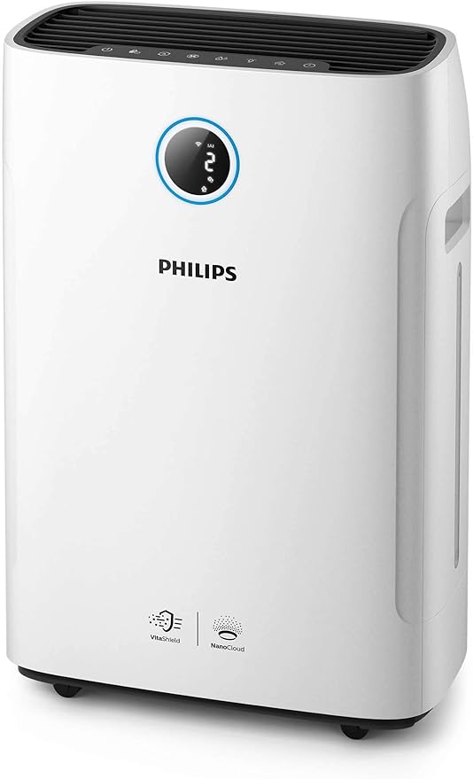 Philips 2-in-1 Air Purifier & Humidifier - White | Home Appliances | Halabh.com