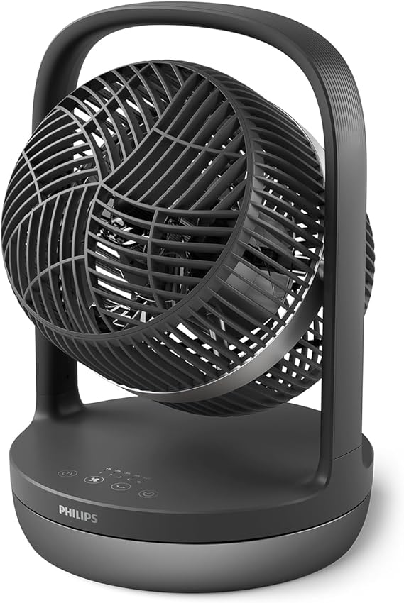 Philips Oscillating Table Fan 3000 Series Black | Best Tables Fans in Bahrain | Home Appliances & Electronics | Halabh.com