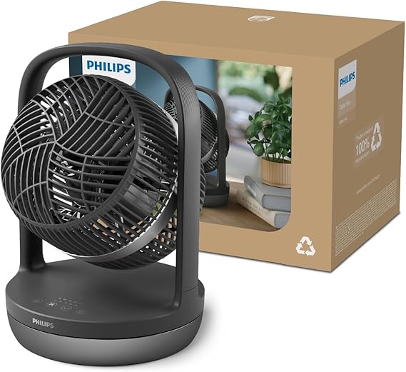 Philips Oscillating Table Fan 3000 Series Black | Best Tables Fans in Bahrain | Home Appliances & Electronics | Halabh.com