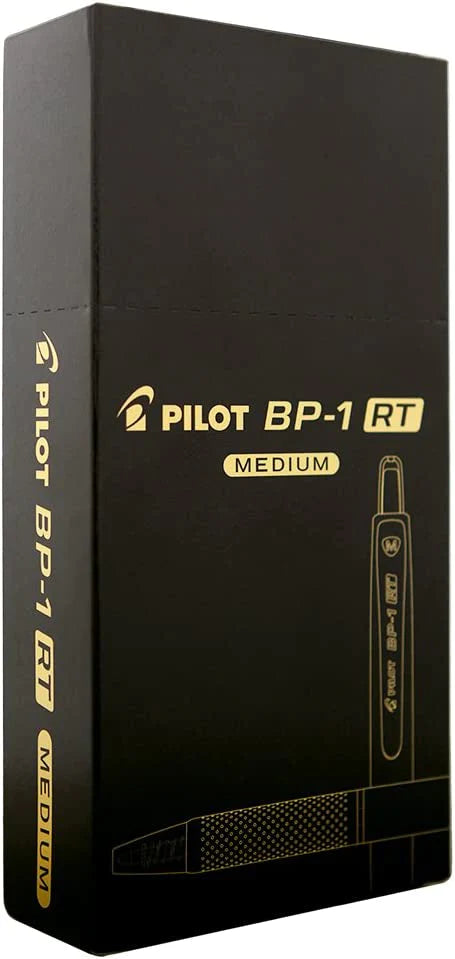 Pilot BP-1RT Retractable Ball Point Pen | School Stationary | Halabh.com