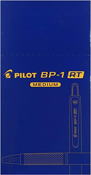 Pilot BP-1RT Retractable Ball Point Pen | School Stationary | Halabh.com