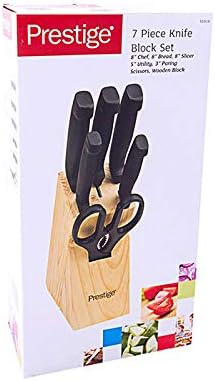 Prestige 7 Pieces Knife Block Set | Kitchen Appliances | Kitchen & Dinning | Best Knife Set in Bahrain | Halabh.com