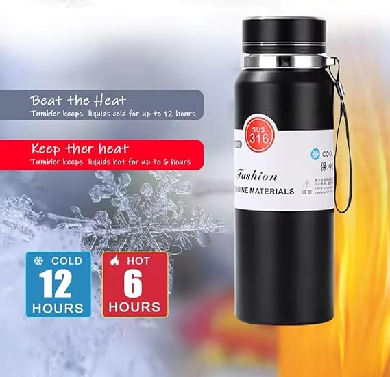 Qshop Vacuum Insulated Thermal Bottle 800ml | Best Thermal Bottle in Bahrain | Halabh.com