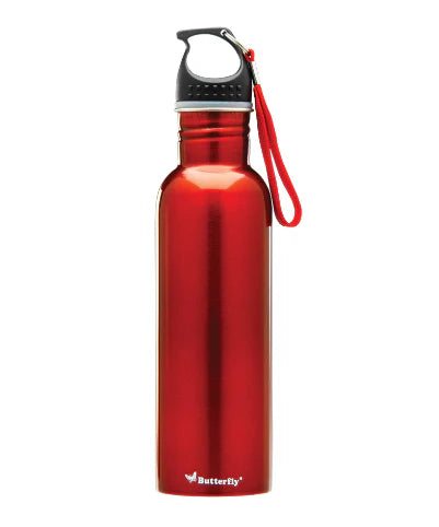 Butterfly Steel 750ml Water Bottle - BFLYBO