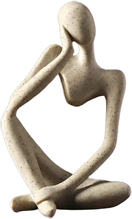 Sculpture Abstract Thinker Statue Rsin Figurine | Home Decor | Halabh.com