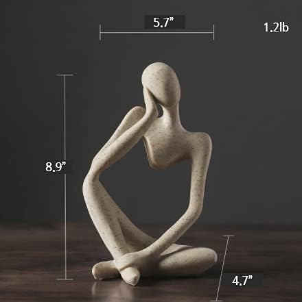 Sculpture Abstract Thinker Statue Rsin Figurine | Home Decor | Halabh.com