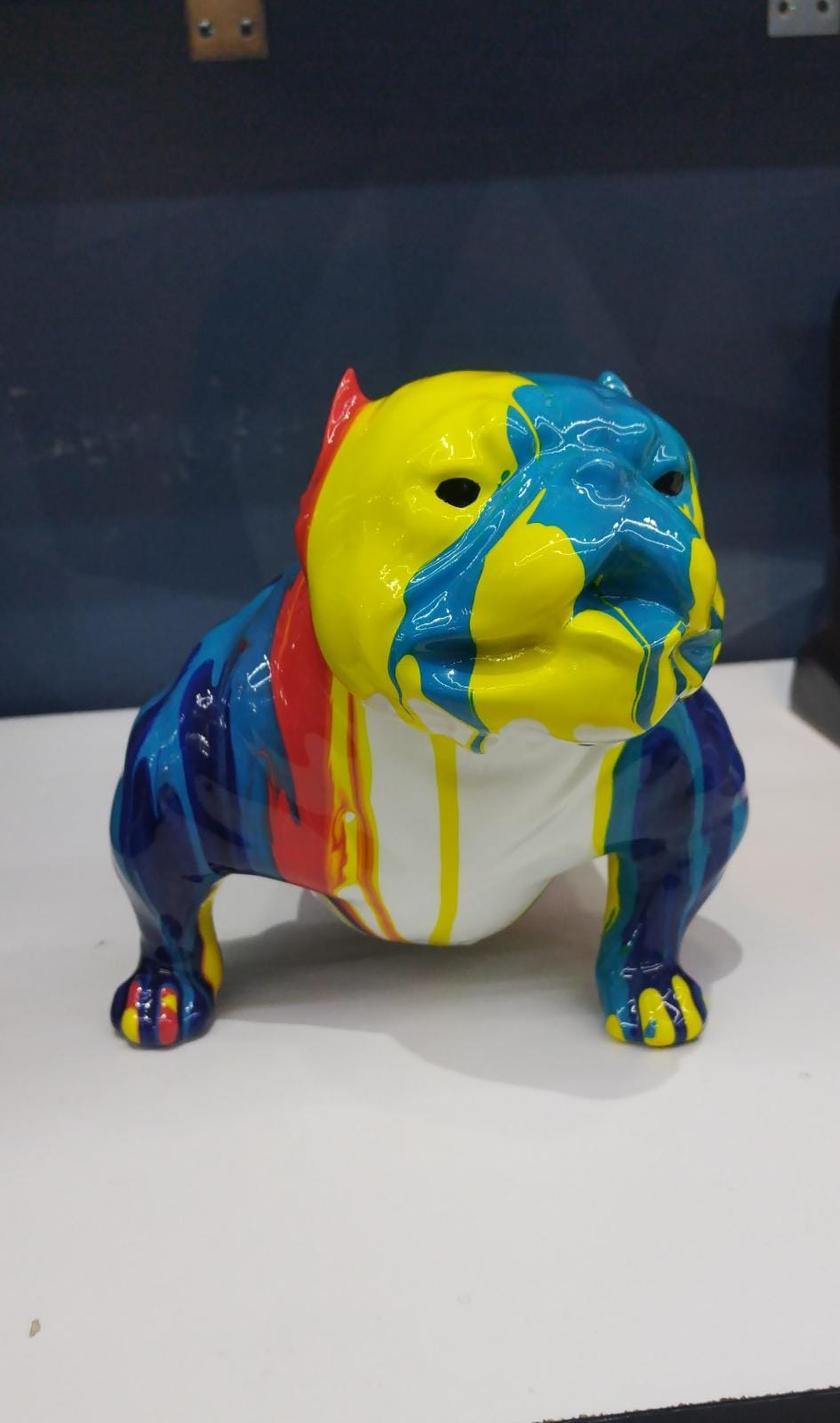 Sculpture French Bulldog Statue Animal | Home Decor | Halabh.com