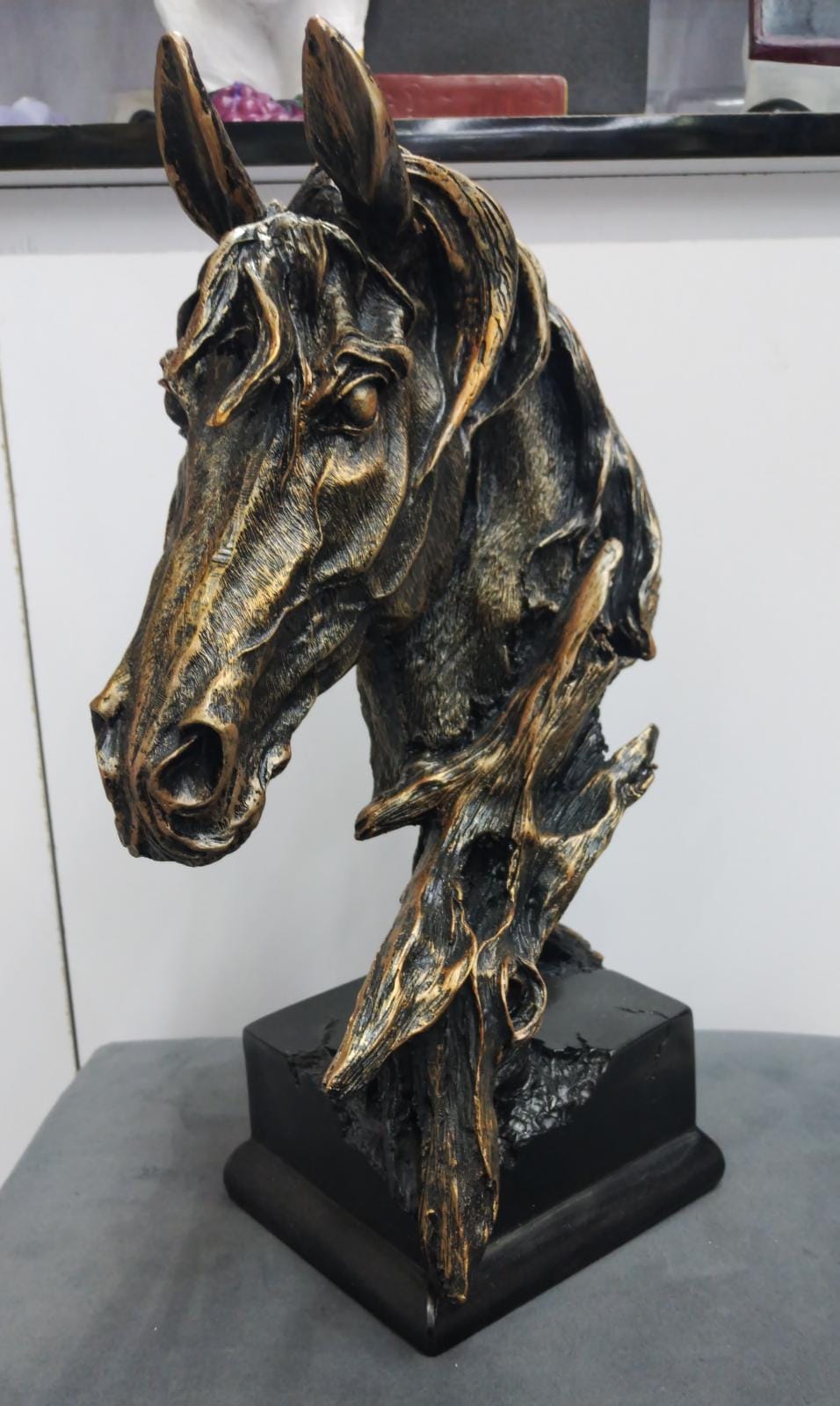 Sculpture Horse Head Collectible Figurines | Home Decor | Halabh.com