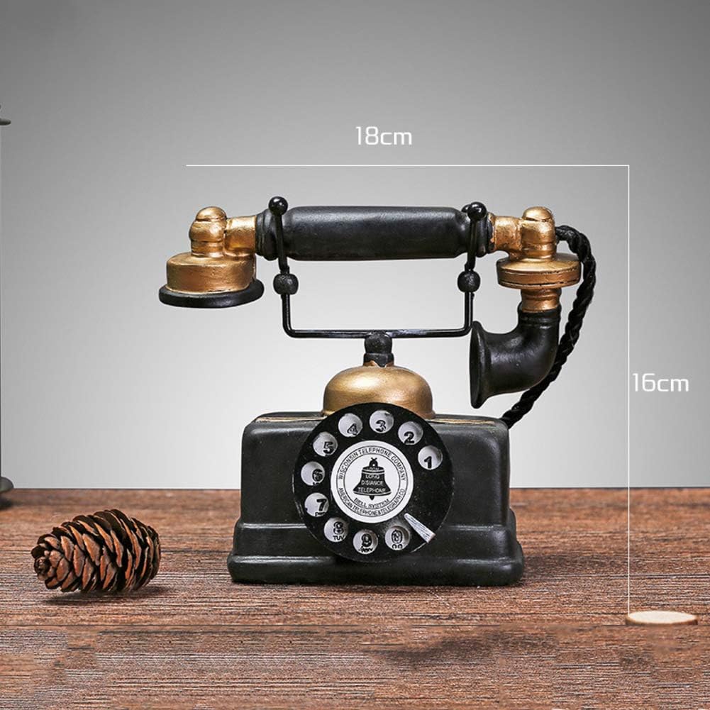 Sculpture Retro Landline Phone Decoration | Home Decor | Halabh.com