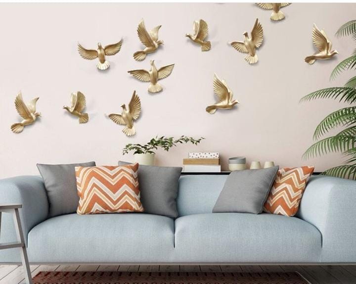 Sculptures 3D Dove Wall Art Décor | Home Decor | Halabh.com