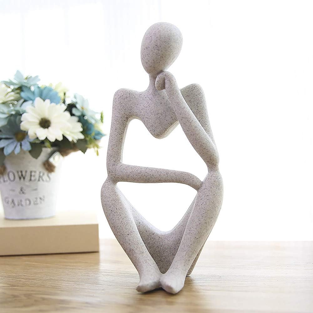 Sculptures Resin Statues Creative Abstract Thinker | Home Decor | Halabh.com