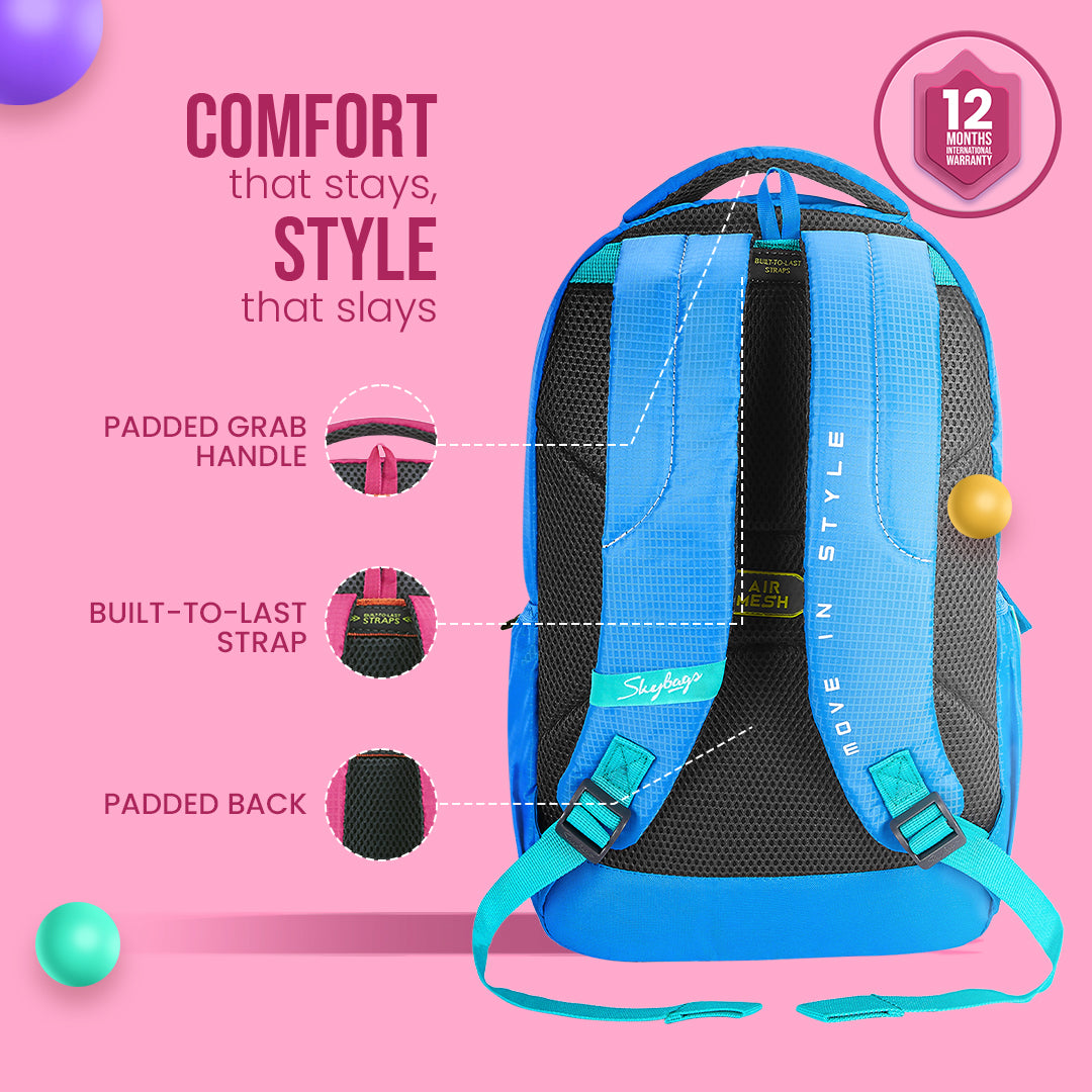 Skybags Flex 22L School Backpack | Bags & Sleeves | Halabh.com