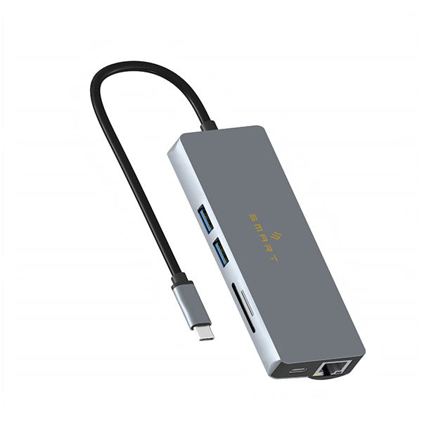 Smart Premium 9 in 1 USB-C Hub Ethernet | Laptop Accessories | Halabh.com