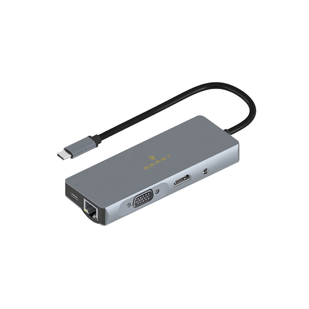 Smart Premium 9 in 1 USB-C Hub Ethernet | Laptop Accessories | Halabh.com