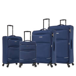 Star Gold Luggage Travel Bag Set of 4 PCS | Bag & Sleeves | Halabh.com