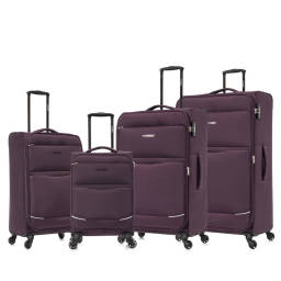 Star Gold Luggage Travel Bag Set of 4 PCS | Bag & Sleeves | Halabh.com