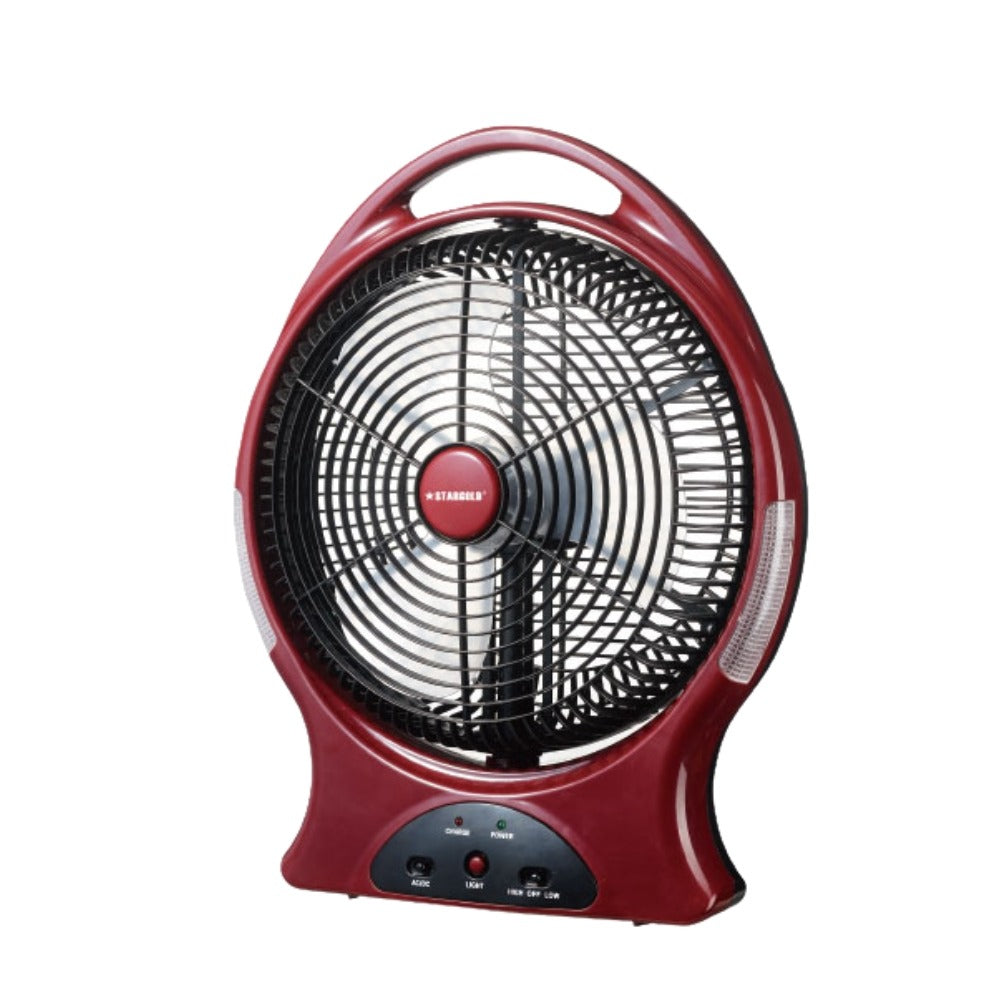 Star Gold Portable Rechargeable Small Fan | Best Rechargeable Small Fan in Bahrain | Home Appliances & Electronics | Halabh.com