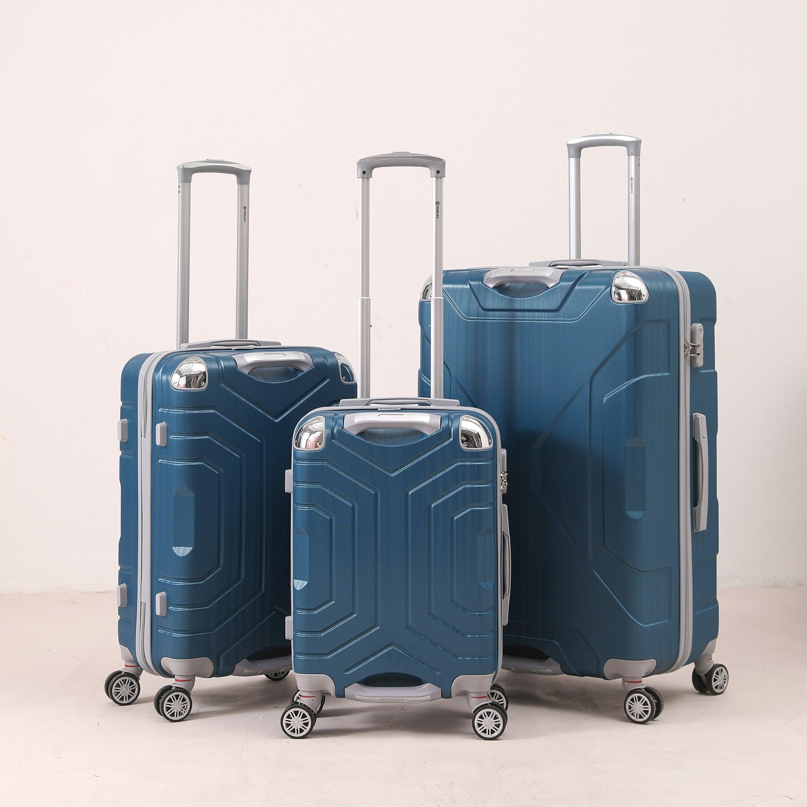 Star life 3 PCS Set 4 Wheels ABS Trolley Case | Best Trolley Bags in Bahrain | Bags & Sleeves | Halabh.com