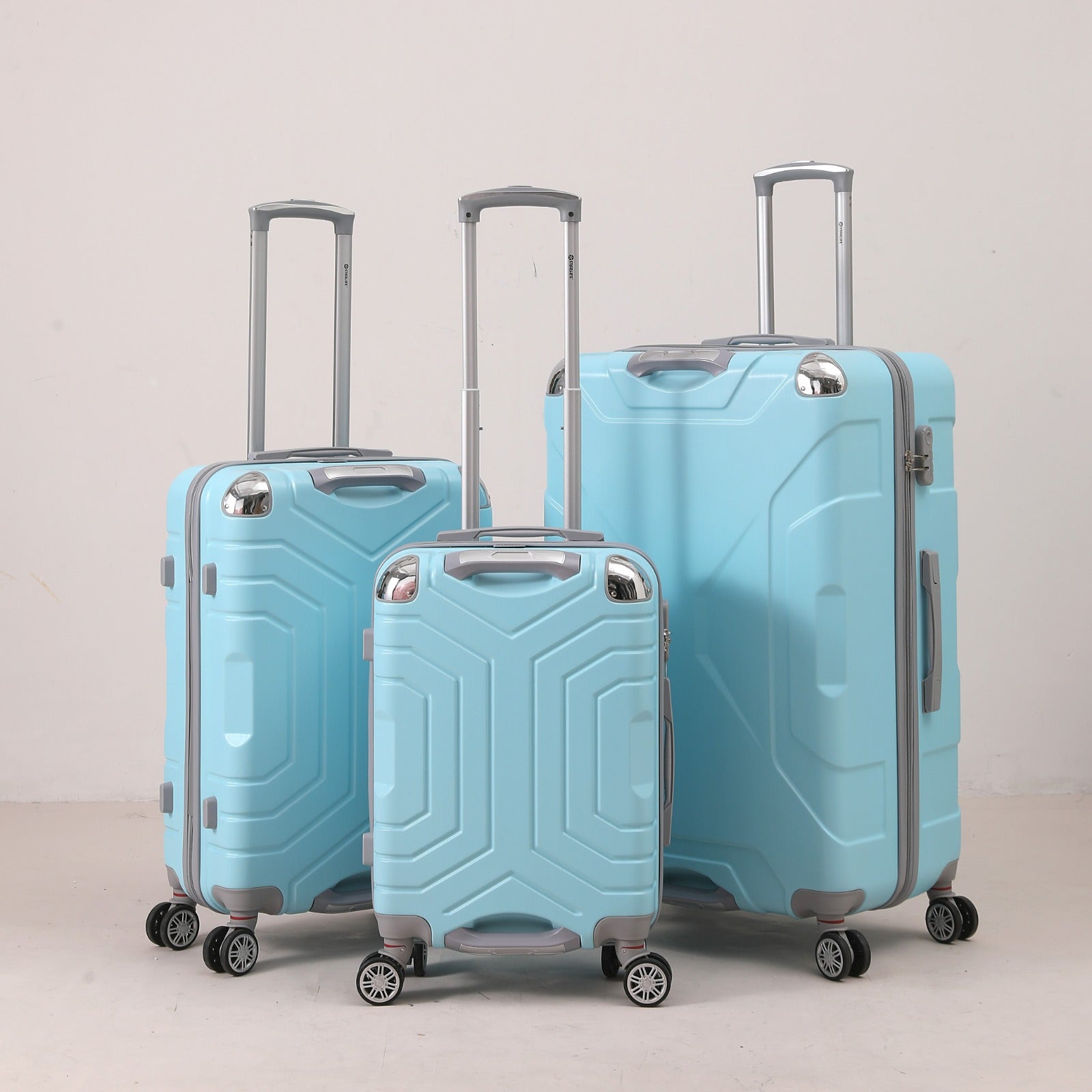 Star life 3 PCS Set 4 Wheels ABS Trolley Case | Best Trolley Bags in Bahrain | Bags & Sleeves | Halabh.com