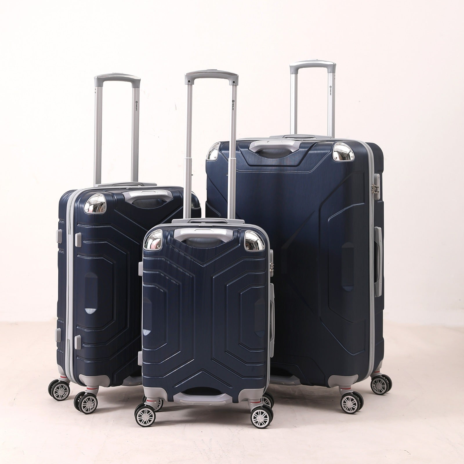 Star life 3 PCS Set 4 Wheels ABS Trolley Case | Best Trolley Bags in Bahrain | Bags & Sleeves | Halabh.com