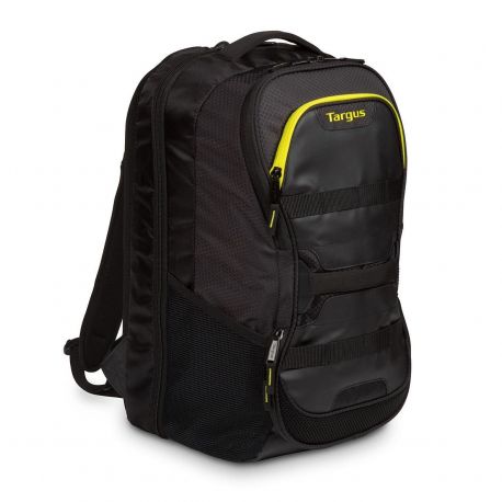 Targus Backpack Polyurethane Black & Yellow | Laptop Accessories | Halabh.com