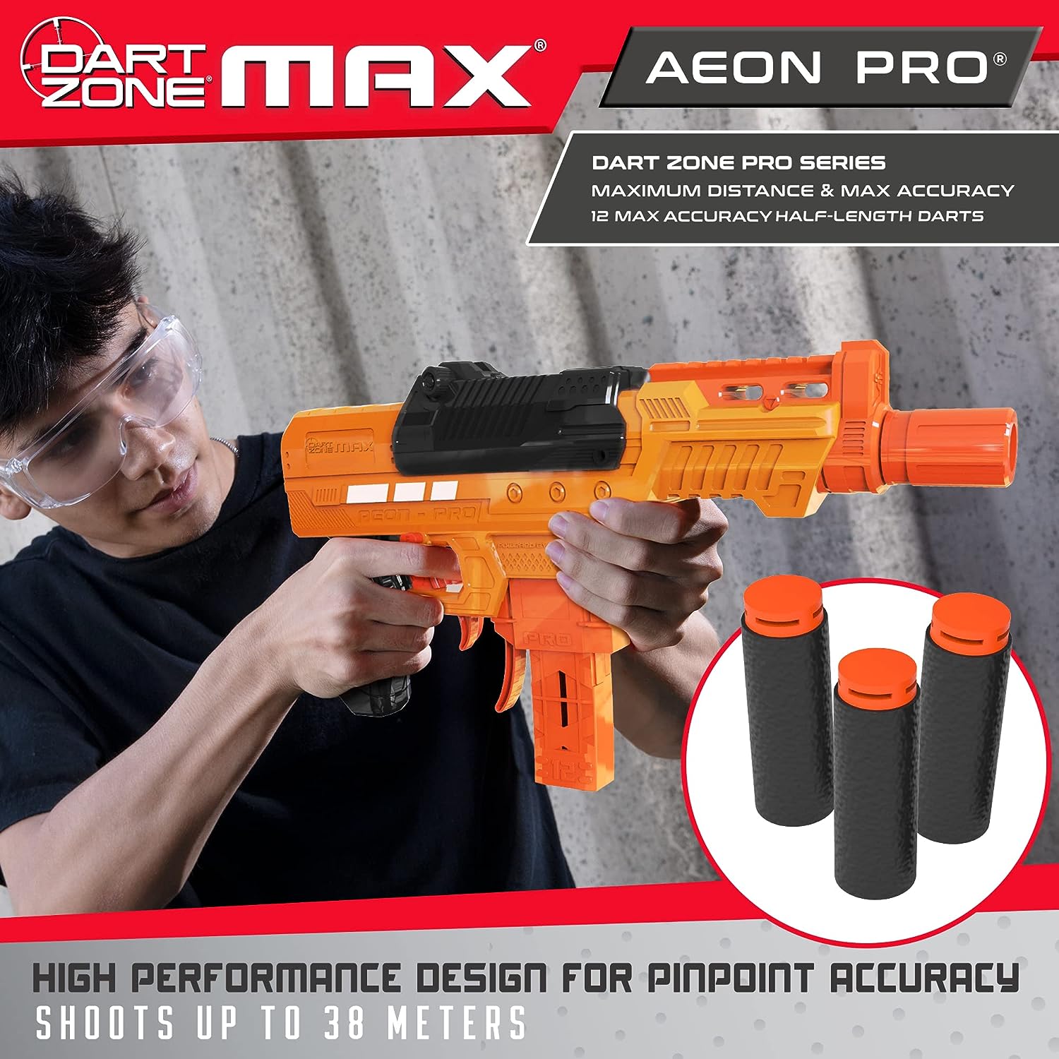 ToyPro Dart Zone Max Tactical Strike Aeon Pro Ultimate Dart Blaster | Baby Toys and Gifts | Toys for Kids in Bahrain | Halabh