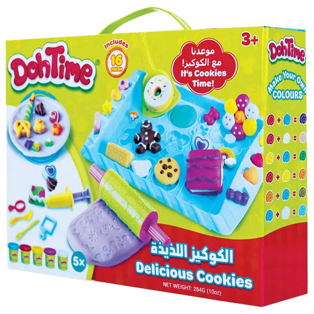 ToyPro DohTime Delicious Cookie Play Dough Set | Baby Toys and Gifts | Toys for Kids in Bahrain | Halabh