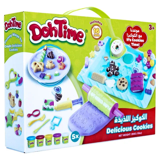 ToyPro DohTime Delicious Cookie Play Dough Set | Baby Toys and Gifts | Toys for Kids in Bahrain | Halabh