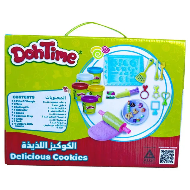 ToyPro DohTime Delicious Cookie Play Dough Set | Baby Toys and Gifts | Toys for Kids in Bahrain | Halabh