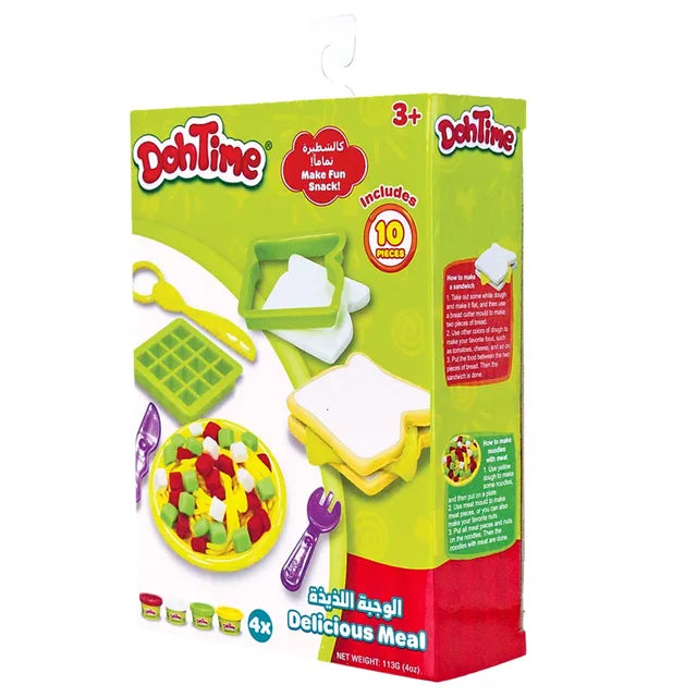 ToyPro DohTime Mini Delicious Meal Play Dough Set | Baby Toys and Gifts | Toys for Kids in Bahrain | Halabh