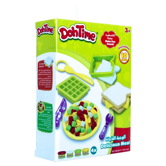 ToyPro DohTime Mini Delicious Meal Play Dough Set | Baby Toys and Gifts | Toys for Kids in Bahrain | Halabh