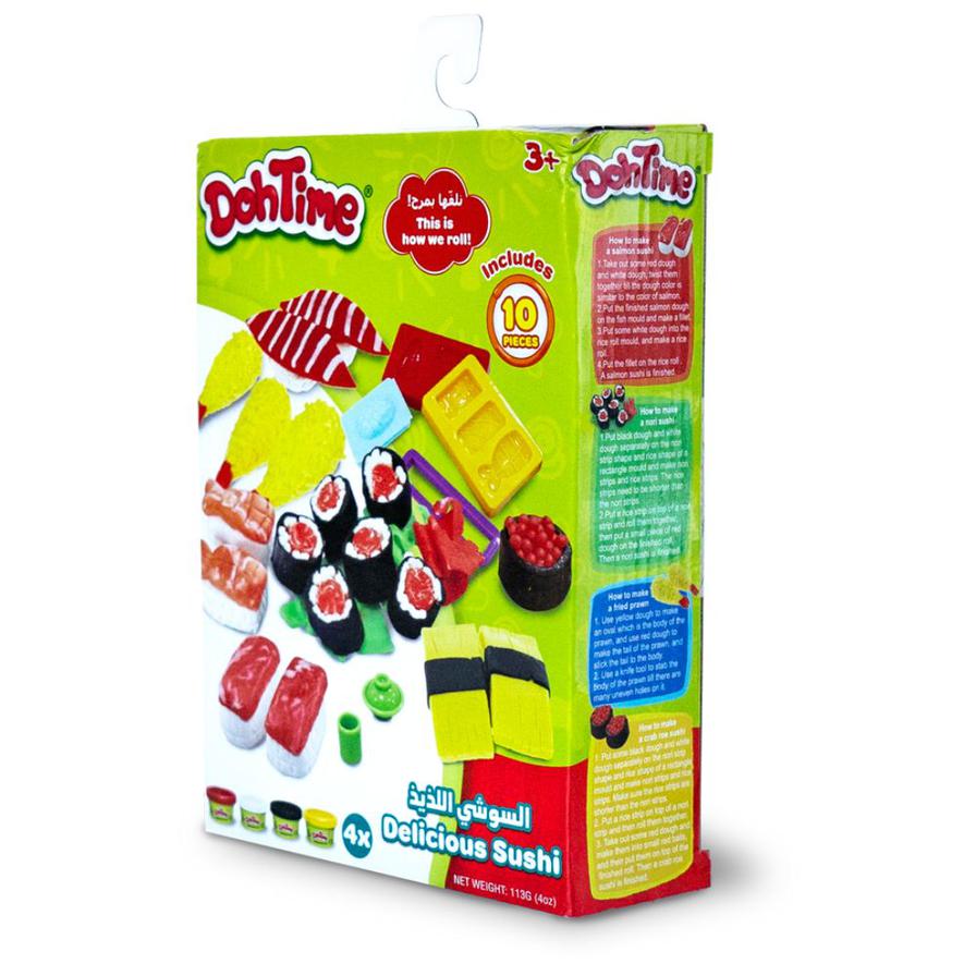 ToyPro DohTime Mini Delicious Sushi Play Dough Set | Baby Toys and Gifts | Toys for Kids in Bahrain | Halabh