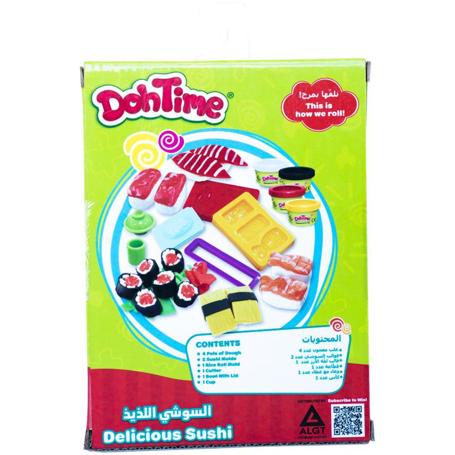 ToyPro DohTime Mini Delicious Sushi Play Dough Set | Baby Toys and Gifts | Toys for Kids in Bahrain | Halabh