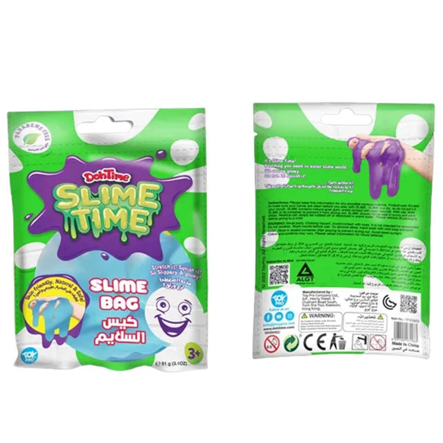 ToyPro DohTime Slime Bag 3oz | Assorted 1pc | Baby Toys and Gifts | Toys for Kids in Bahrain | Halabh