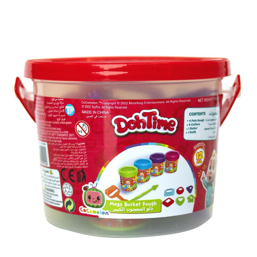 ToyPro Dohtime Cocomelon Mega Dough Bucket | Baby Toys and Gifts | Toys for Kids | Halabh