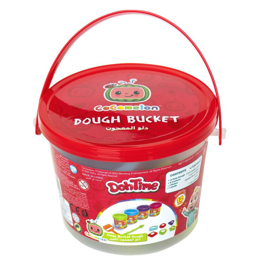 ToyPro Dohtime Cocomelon Mega Dough Bucket | Baby Toys and Gifts | Toys for Kids | Halabh