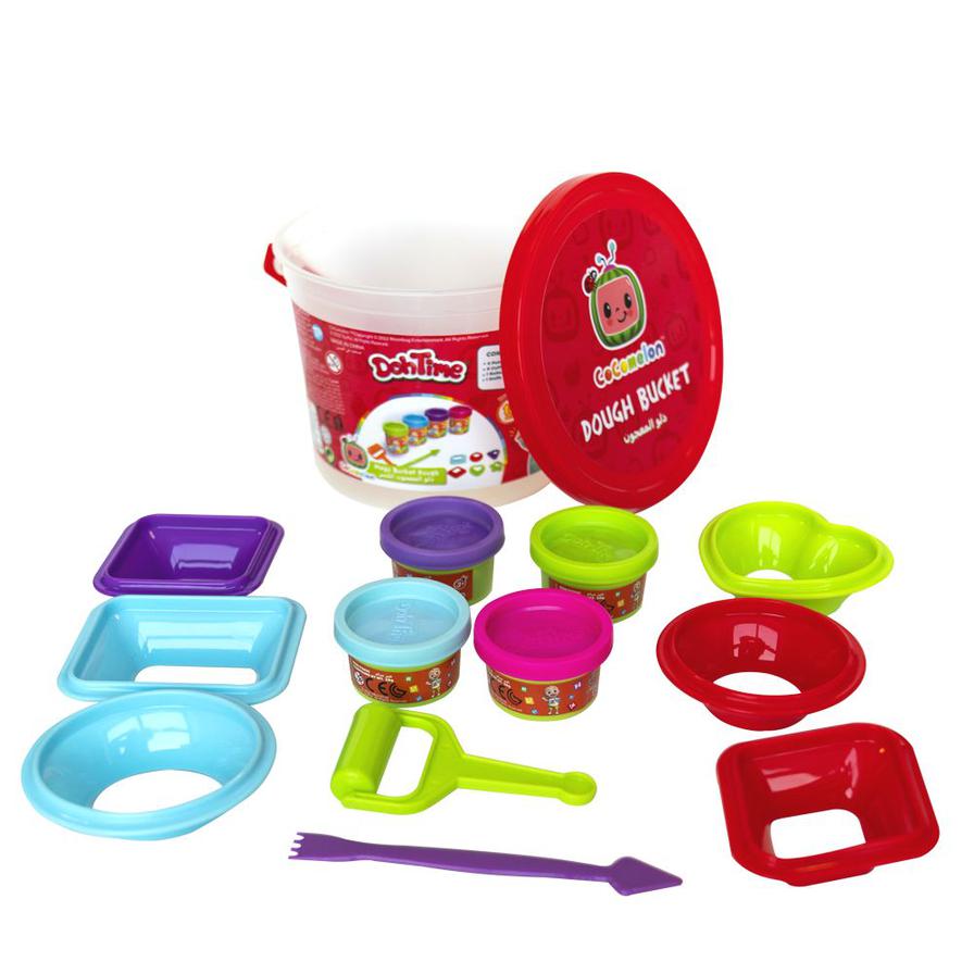 ToyPro Dohtime Cocomelon Mega Dough Bucket | Baby Toys and Gifts | Toys for Kids | Halabh