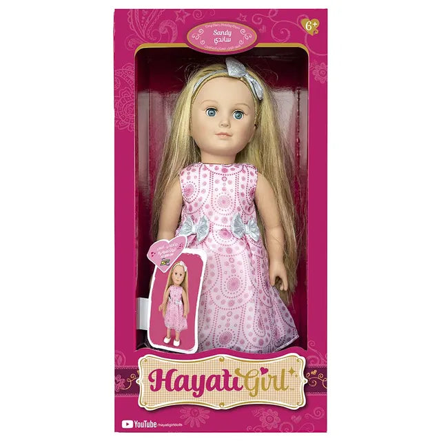 ToyPro Hayati Girl Sandy Long Hair Holiday Dress Doll | 18 Inch | Baby Toys and Gifts | Toys for Kids in Bahrain | Halabh