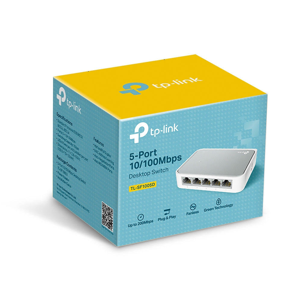 Tp Link Desktop Switch | Wifi Splitter | 5 Ports | Networking Routers in Bahrain | Halabh.com